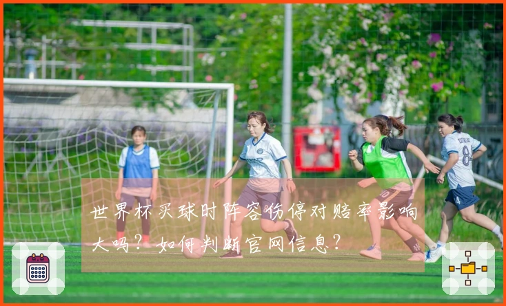 世界杯买球时阵容伤停对赔率影响大吗？如何判断官网信息？