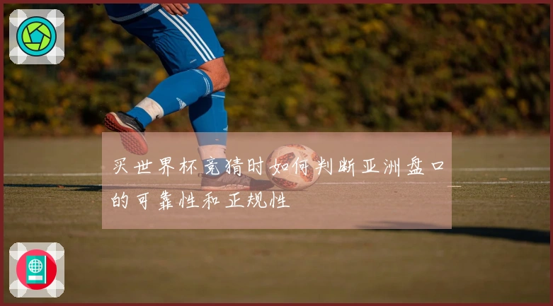 买世界杯竞猜时如何判断亚洲盘口的可靠性和正规性